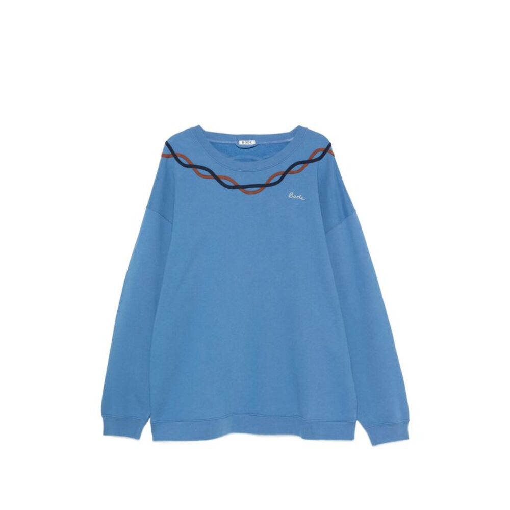 Bode Blue Sweaters & Knitwear - Sweatshirts Men